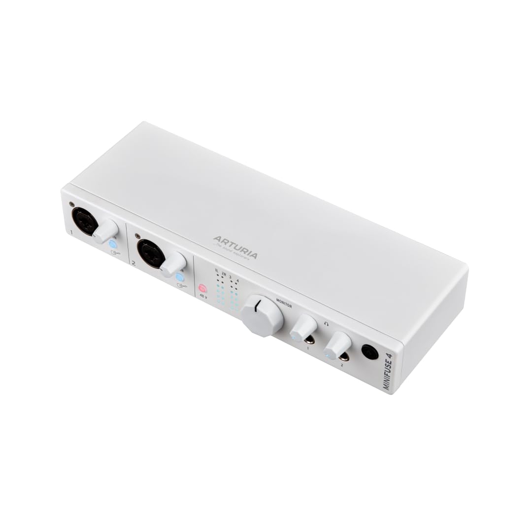 ARTURIA MINIFUSE 4 USB オーディオインターフェイスホワイト Amazon.com: Arturia - MiniFuse 4 - Compact USB Audio & MIDI